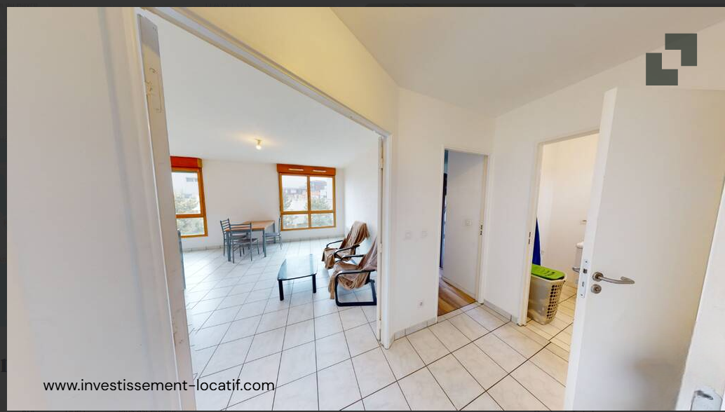 Appartement T2-43m2-LE HAVRE