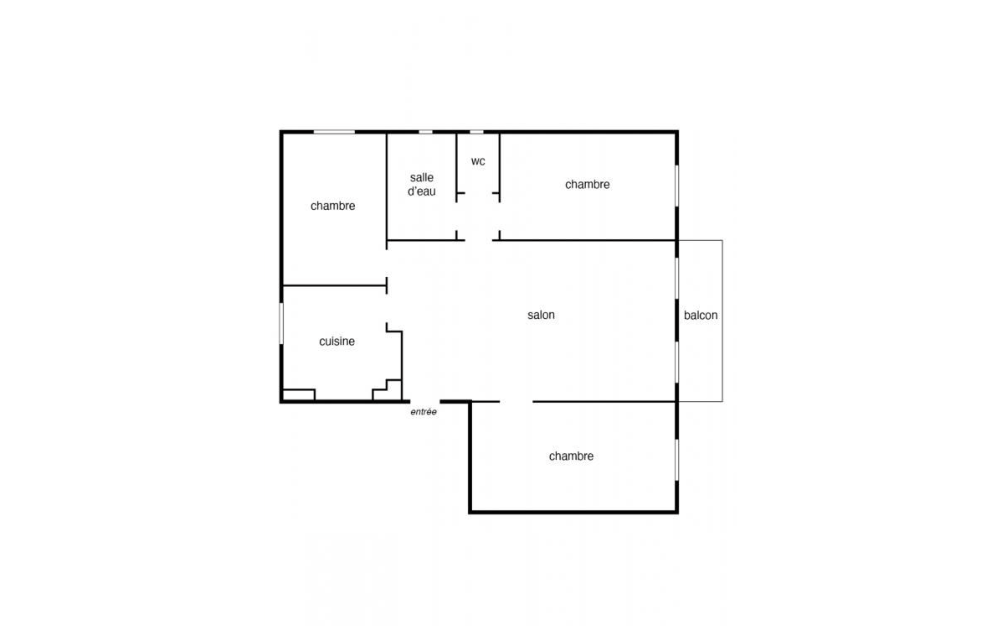 Appartement T4-58m2-MARSEILLE