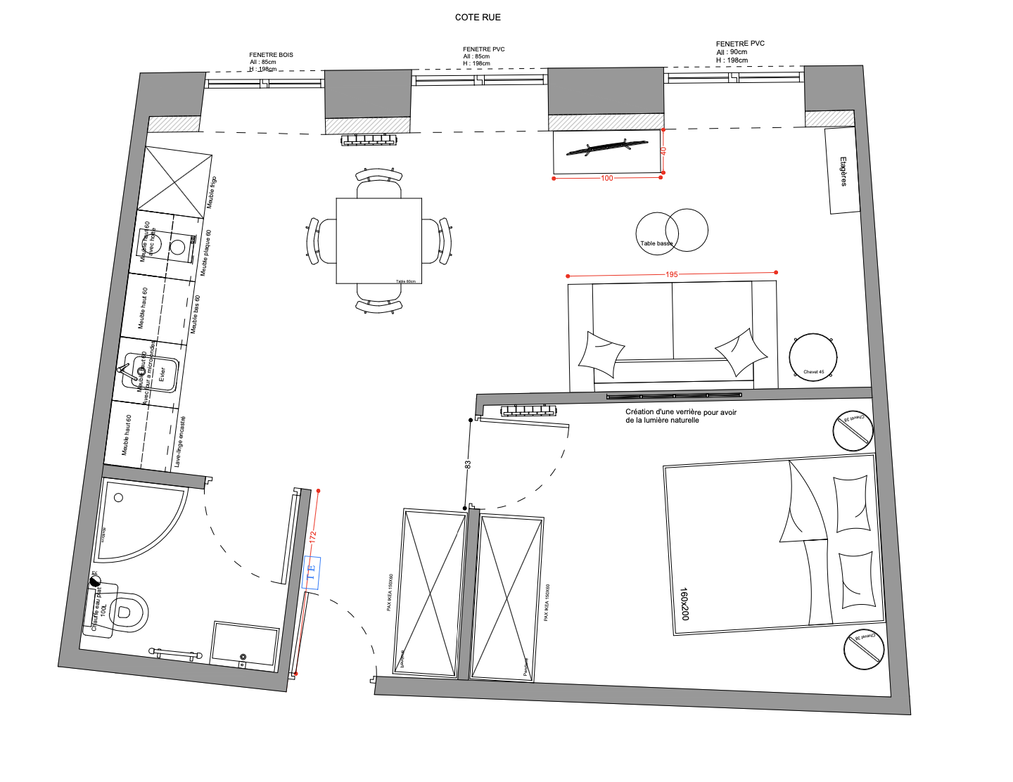 Appartement DECOUPE-42m2-POITIERS