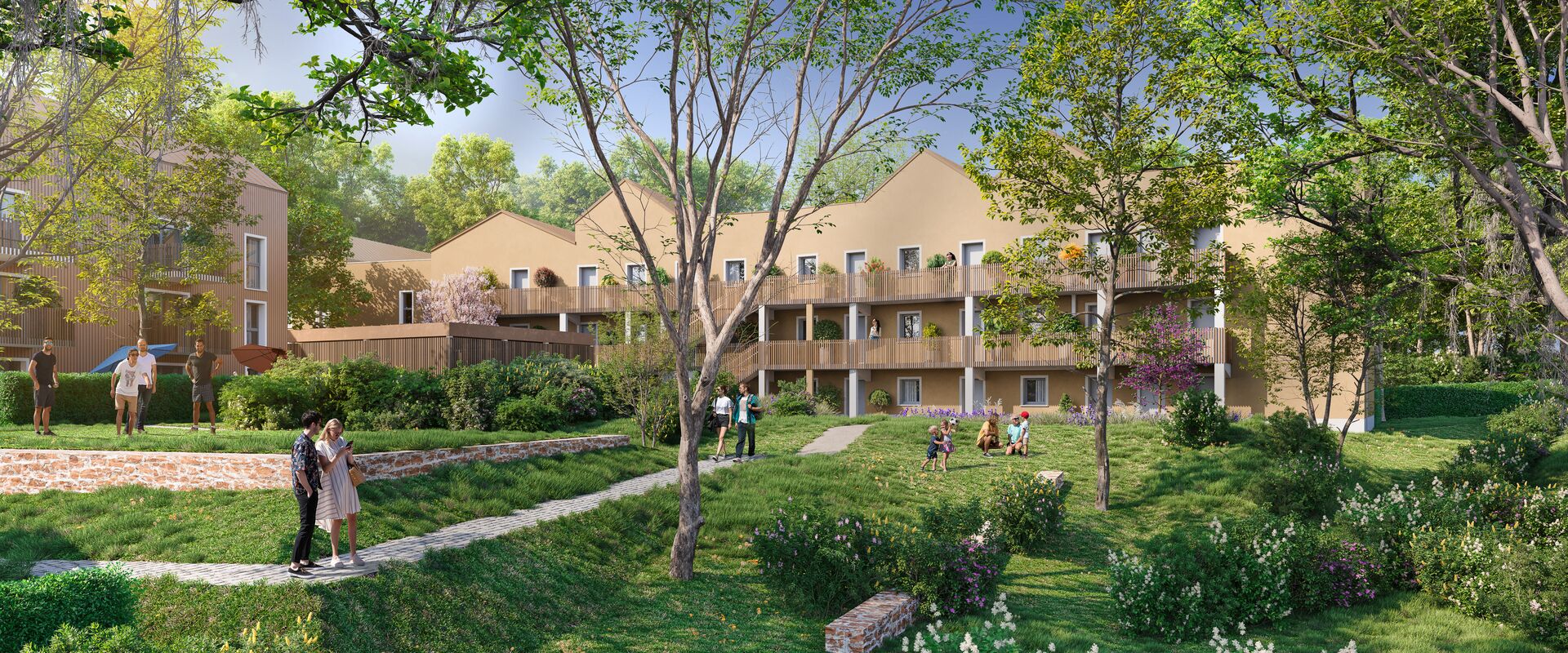 LE HAMEAU DE L'AUMONERIE - Les frênes - BAT F