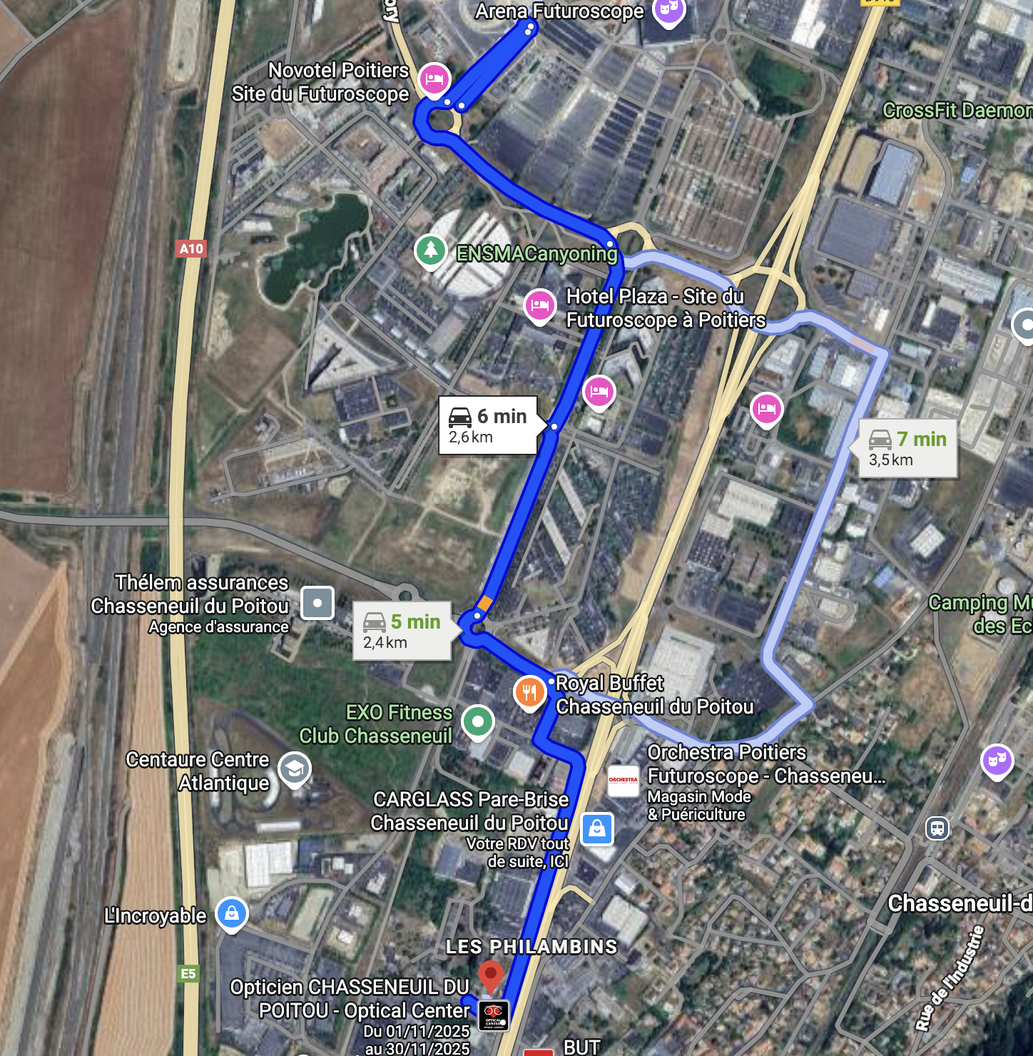 Appartement T1-22m2-CHASSENEUIL-DU-POITOU