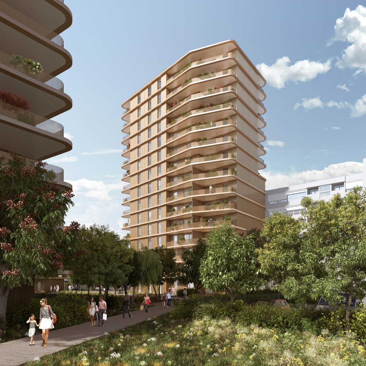 L'Archipel 3F -  Bât D1